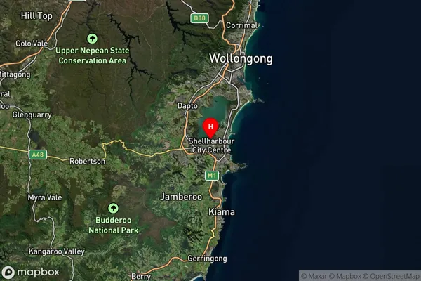 Balarang,New South Wales Satellite Map