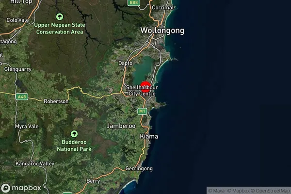 Flinders,New South Wales Satellite Map