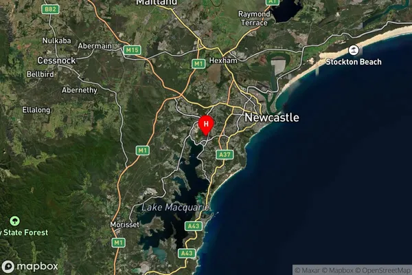 Lakelands,New South Wales Satellite Map