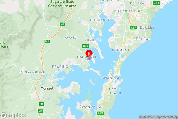 Buttaba,New South Wales Area Map