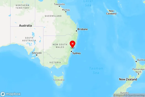 Booragul,New South Wales Region Map