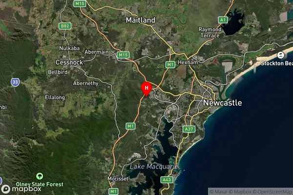 Holmesville,New South Wales Satellite Map