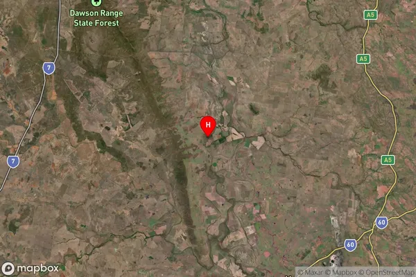 Arcturus,Queensland Satellite Map