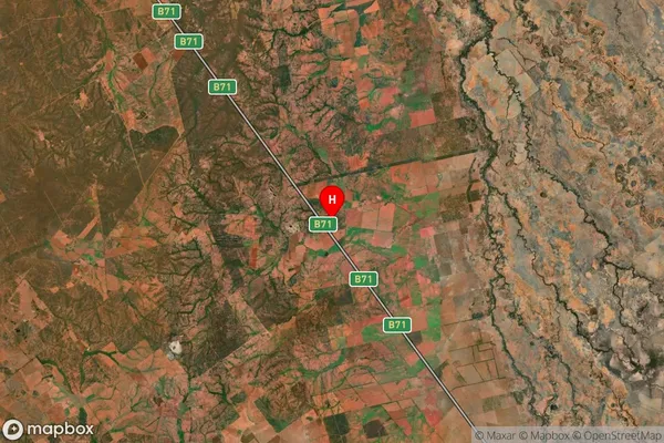 Forces,New South Wales Satellite Map
