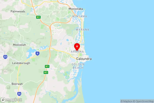 Banya,Queensland Area Map