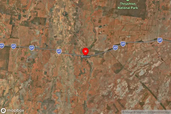 Bindebango,Queensland Satellite Map