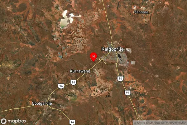 Broadwood,Western Australia Satellite Map