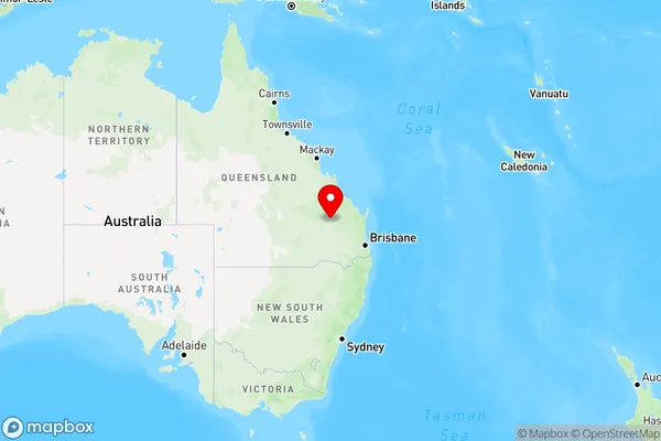 Bundi,Queensland Region Map