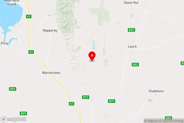 Crystal Brook,South Australia Area Map