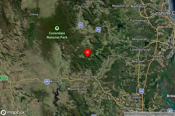 Daguilar,Queensland Satellite Map