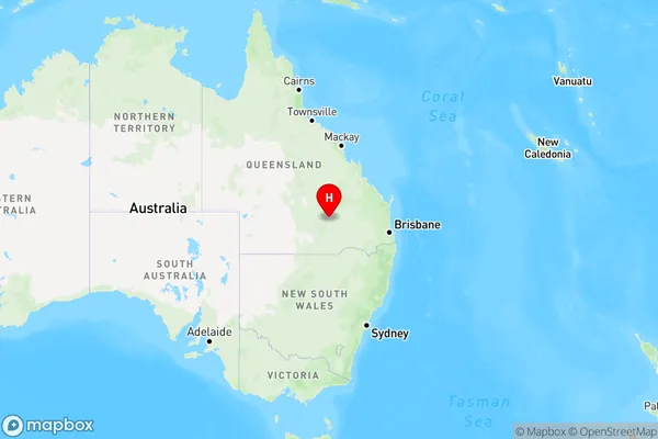 Eurella,Queensland Region Map