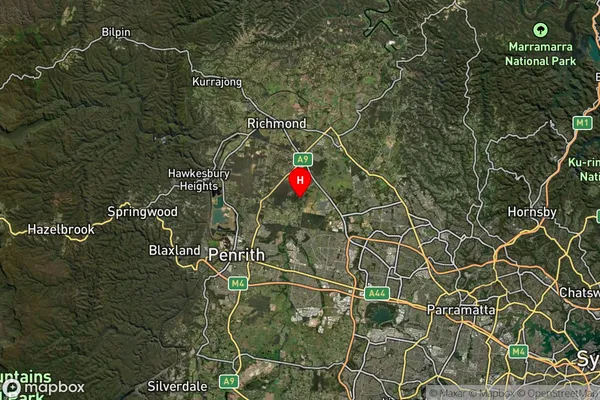 Grantham Farm,New South Wales Satellite Map