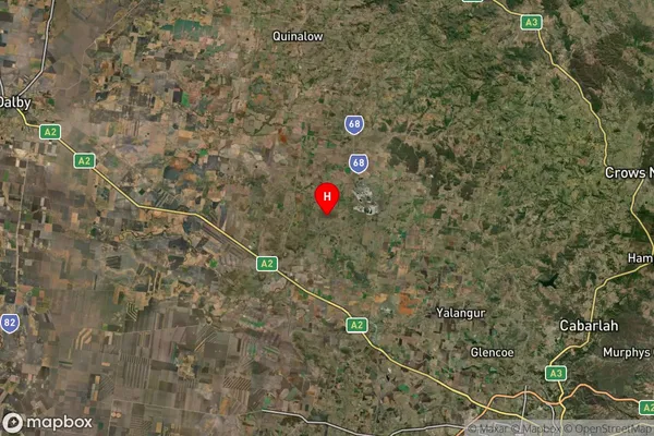 Kings Siding,Queensland Satellite Map