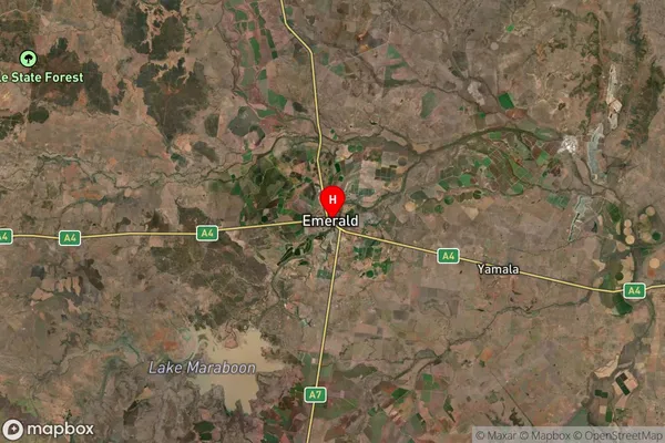 Lochington,Queensland Satellite Map