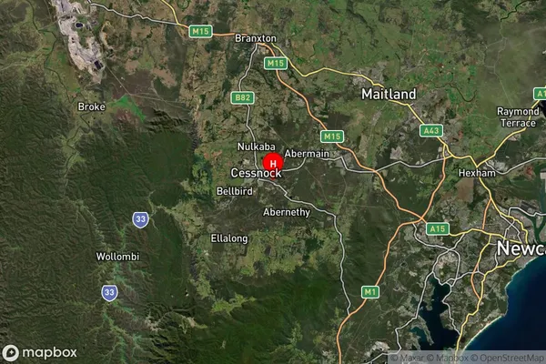 Milsons Arm,New South Wales Satellite Map