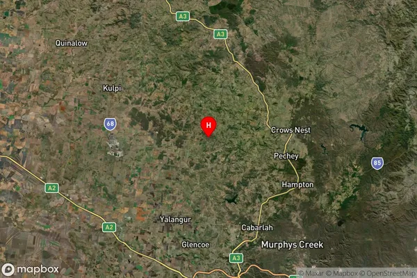 Mount Darry,Queensland Satellite Map