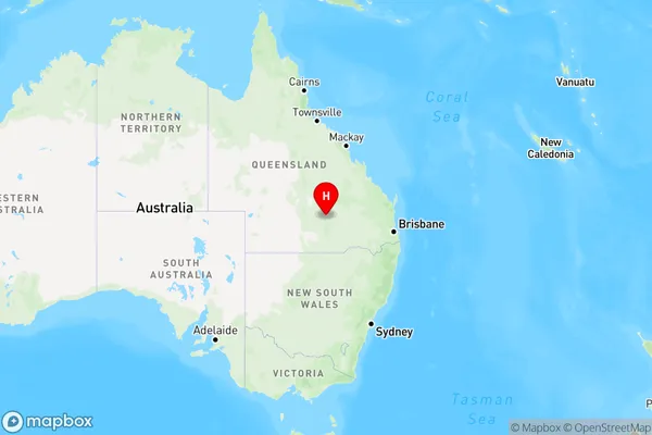 Mungallala South,Queensland Region Map