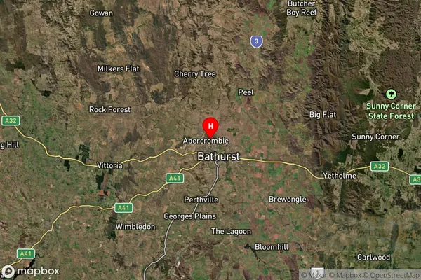 Oconnell,New South Wales Satellite Map