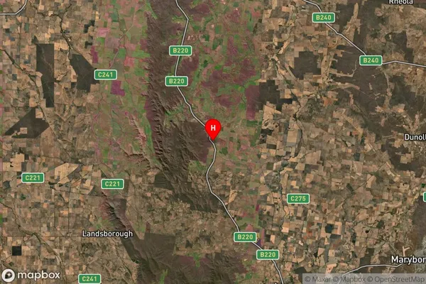 Moyreisk,Victoria Satellite Map