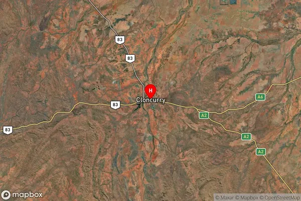 Selwyn,Queensland Satellite Map