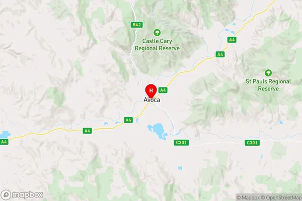 Storys Creek,Tasmania Area Map