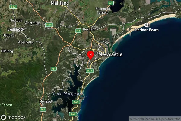 Kotara South,New South Wales Satellite Map