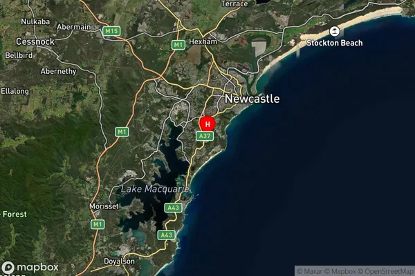 Bennetts Green,New South Wales Satellite Map