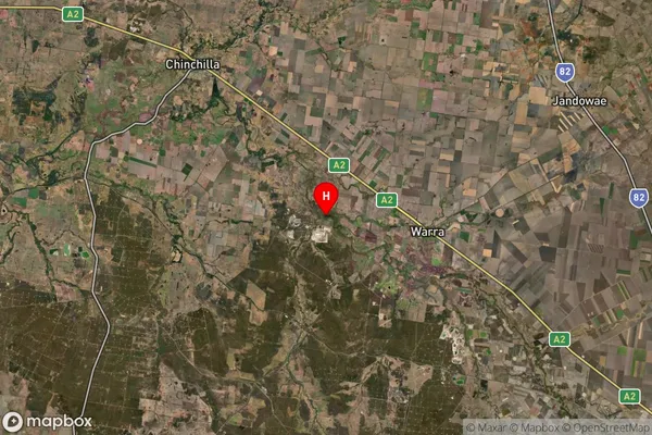 Wychie,Queensland Satellite Map