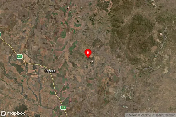 Wyuna,Queensland Satellite Map