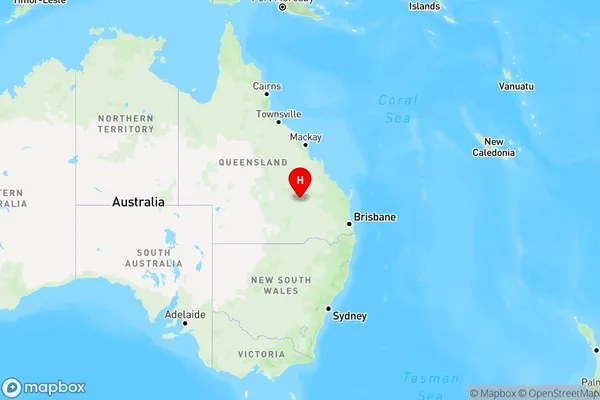 Mount Howe,Queensland Region Map