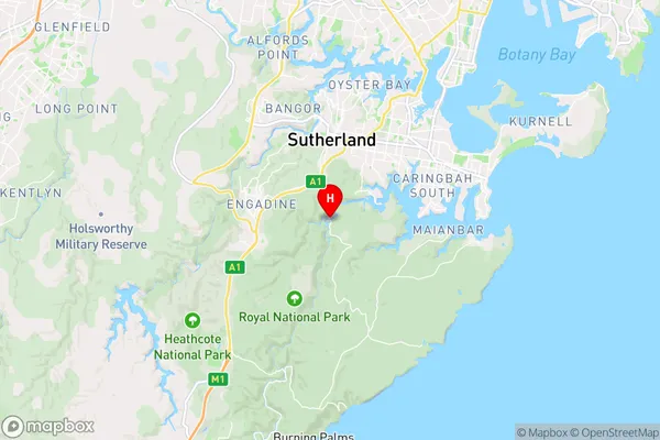 Yenabilli,New South Wales Area Map