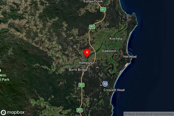 Mid North Coast Mc,New South Wales Satellite Map