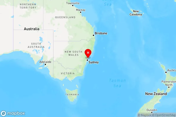 Kincumber,New South Wales Region Map