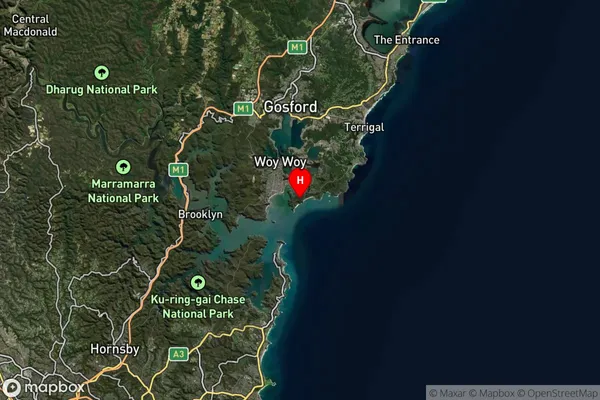 Box Head,New South Wales Satellite Map