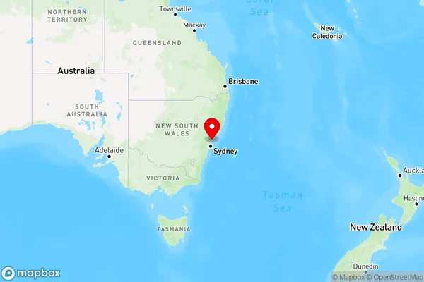 Fountaindale,New South Wales Region Map