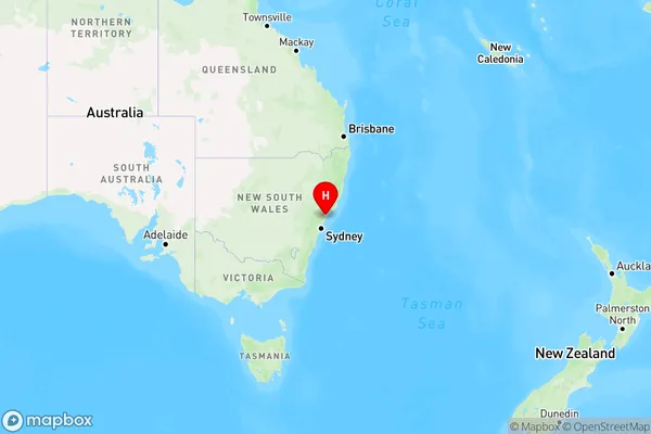 Balcolyn,New South Wales Region Map