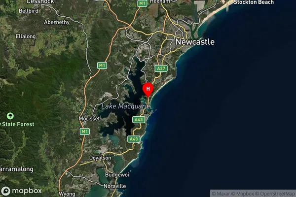 Marks Point,New South Wales Satellite Map