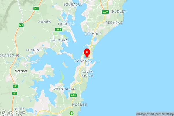 Little Pelican,New South Wales Area Map