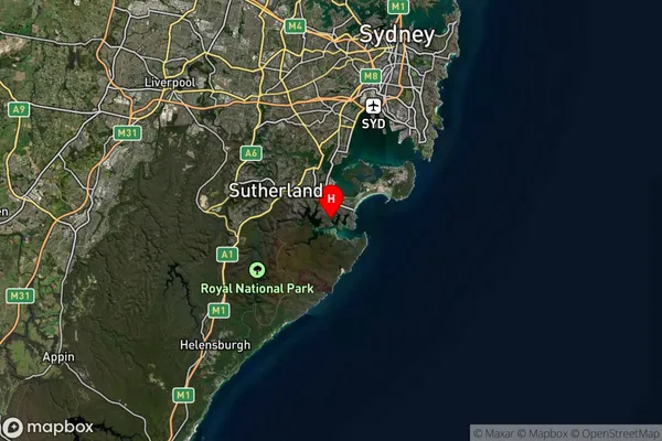 Dolans Bay,New South Wales Satellite Map