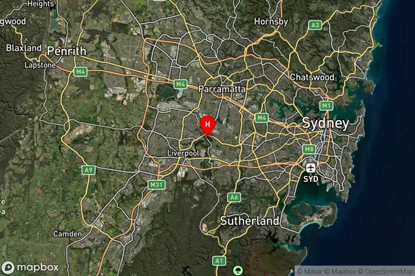 Lansdowne,New South Wales Satellite Map