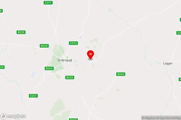 St Arnaud East,Victoria Area Map