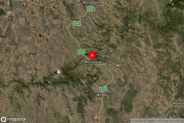 Murrurundi,New South Wales Satellite Map