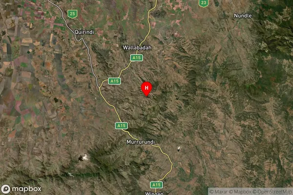 Chilcotts Creek,New South Wales Satellite Map