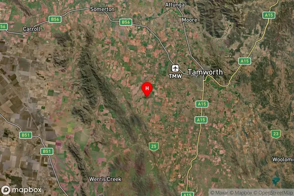 Bithramere,New South Wales Satellite Map