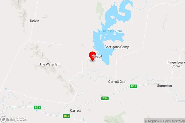 Keepit,New South Wales Area Map