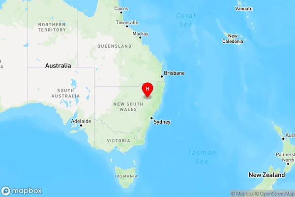 Keepit,New South Wales Region Map