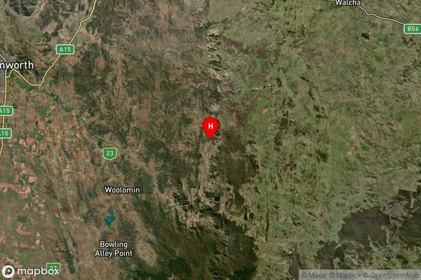 Weabonga,New South Wales Satellite Map