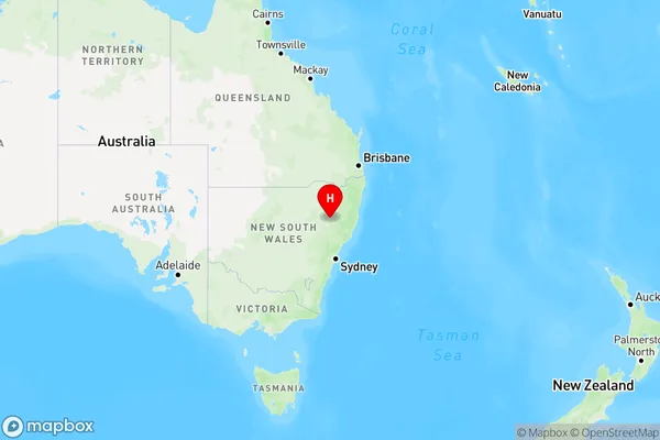 Currabubula,New South Wales Region Map