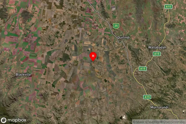 Warrah Ridge,New South Wales Satellite Map