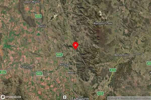 Garthowen,New South Wales Satellite Map